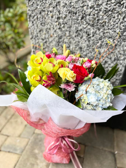 Seasonal Hand Tied Bouquet | B08