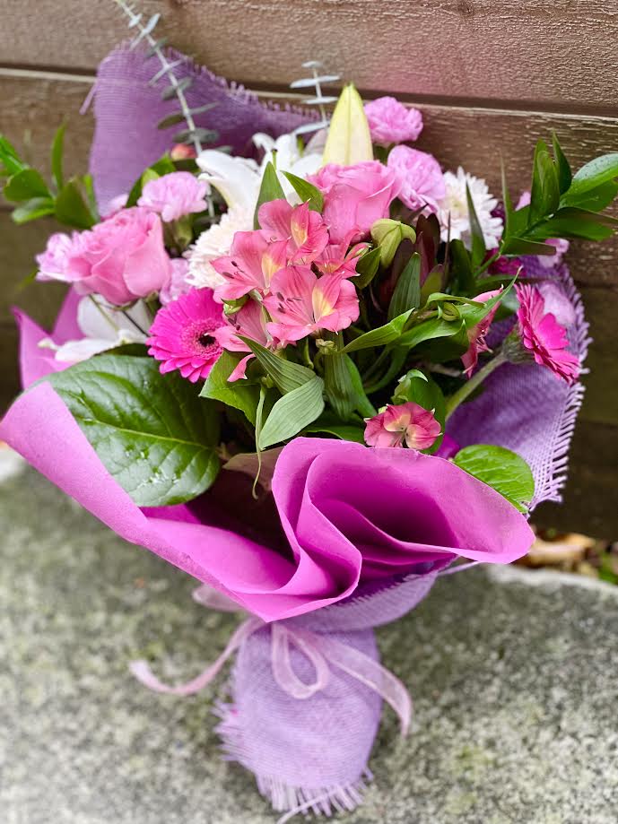 Seasonal Hand Tied Bouquet | B42