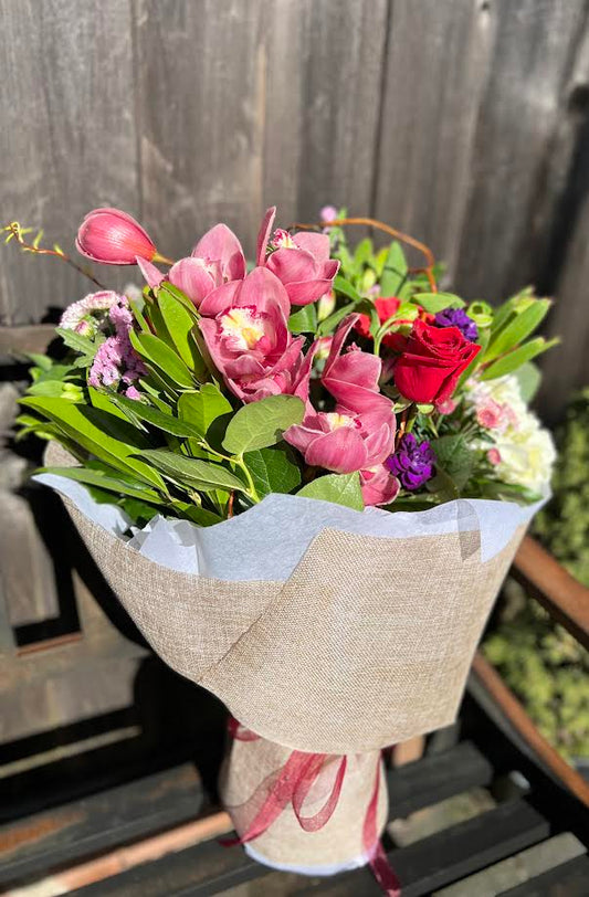 Seasonal Hand Tied Bouquet | B10