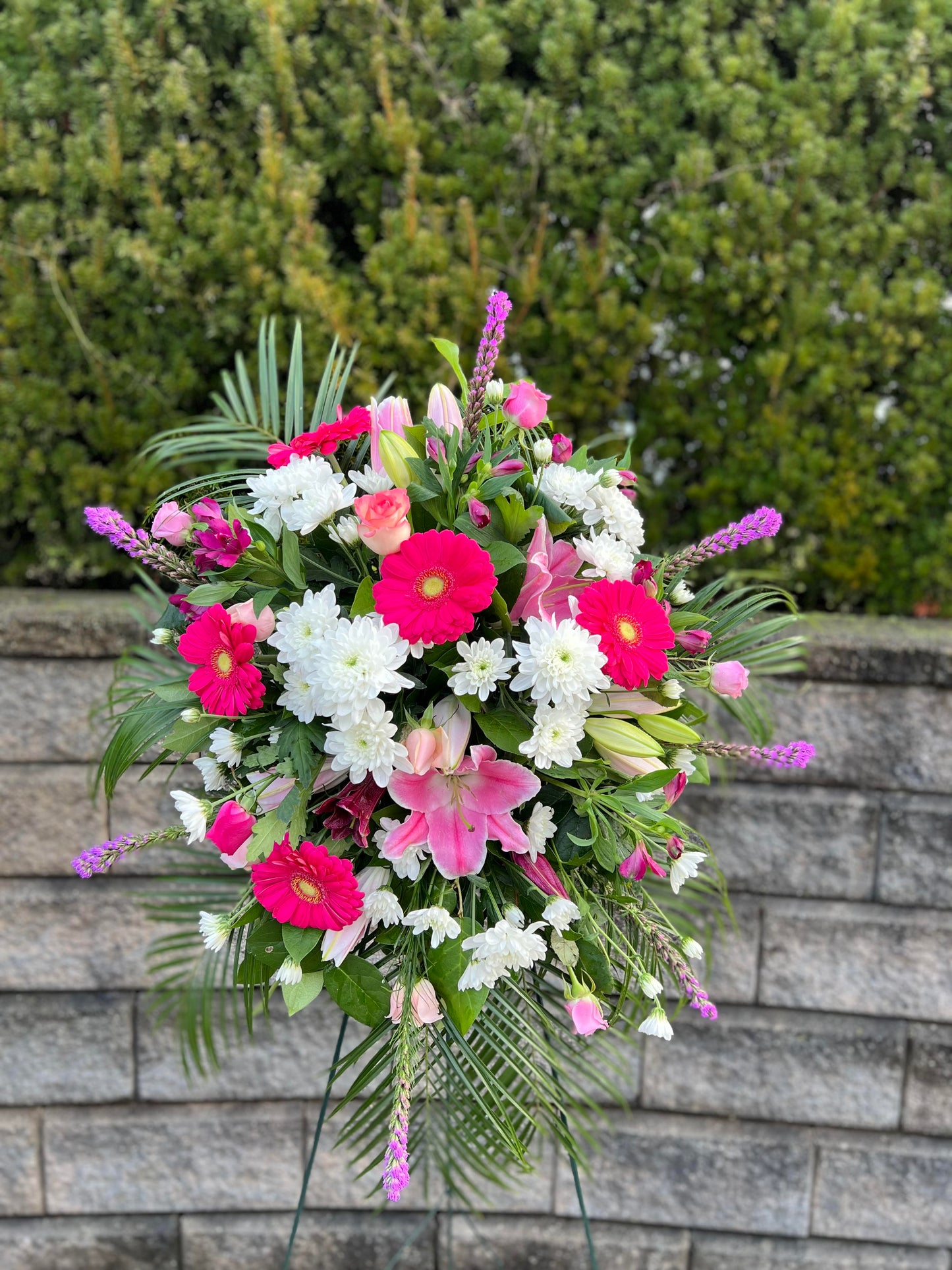 Sympathy Spray Arrangement | S07