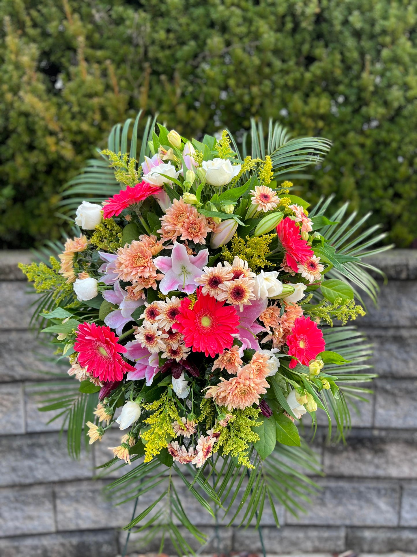 Sympathy Spray Arrangement | S05