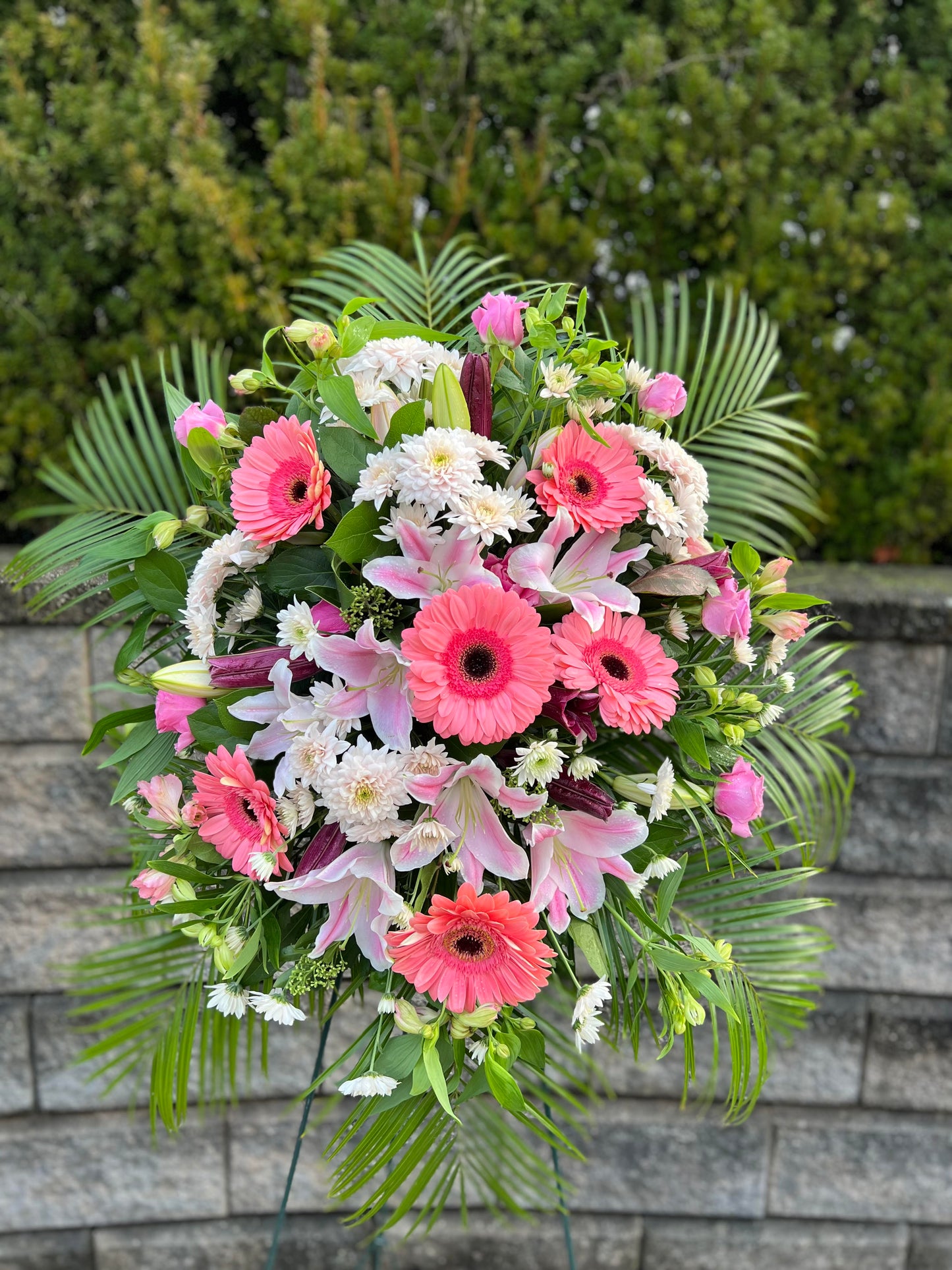 Sympathy Spray Arrangement | S09