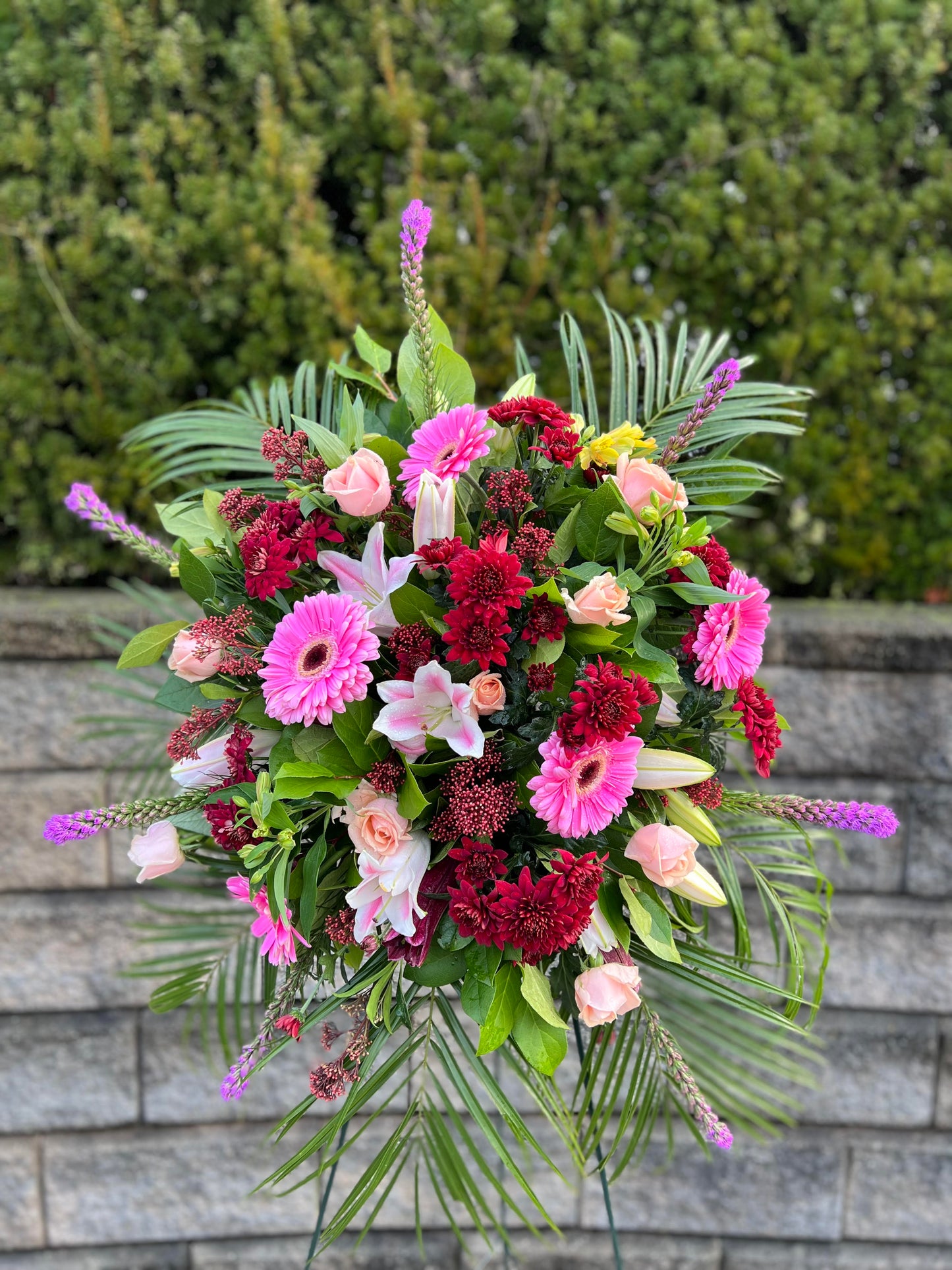 Sympathy Spray Arrangement | S06