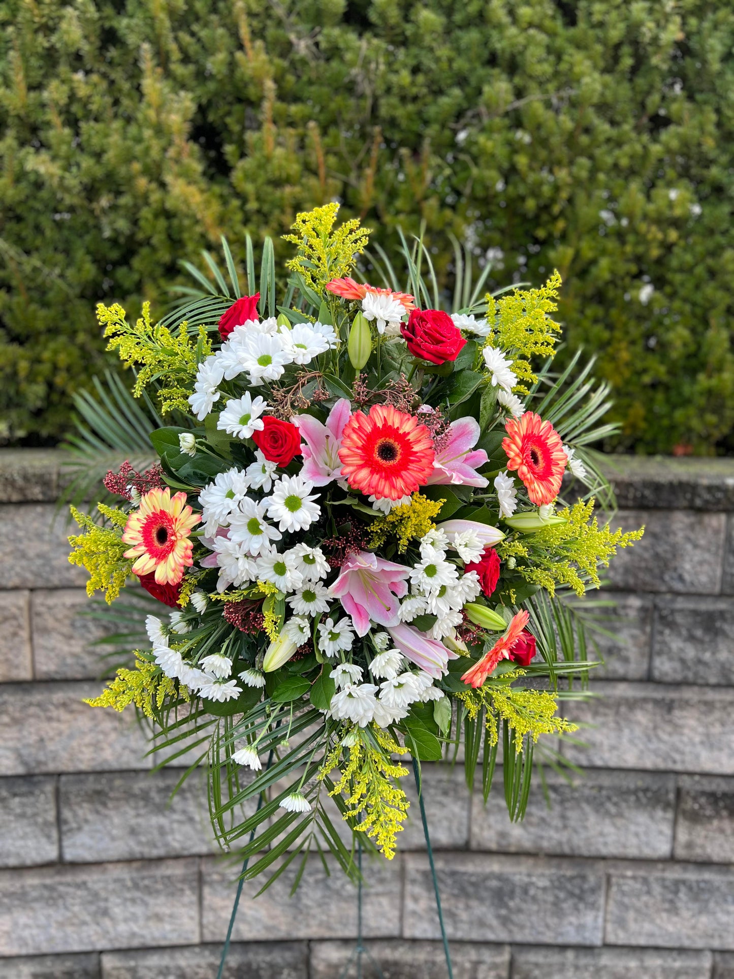 Sympathy Spray Arrangement | S08