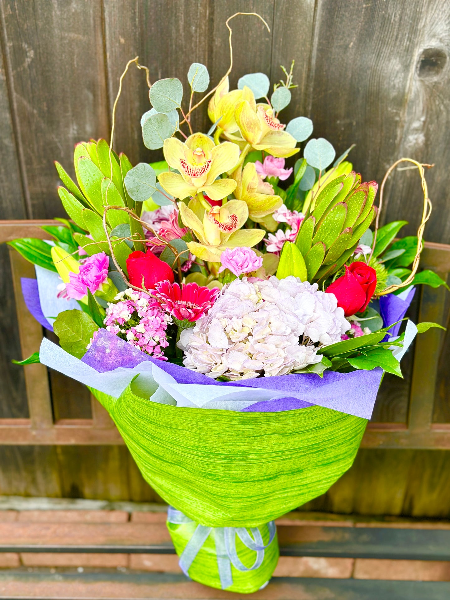 Seasonal Hand Tied Bouquet | B50